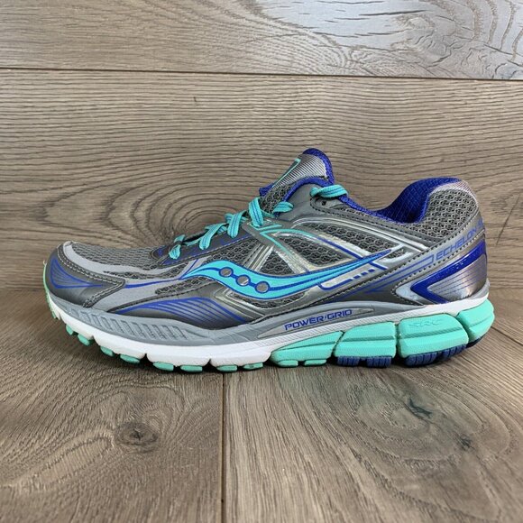 Saucony Womens Size 9.5 Echelon 5 Blue Running Sneakers S10276-2 - Picture 2 of 9